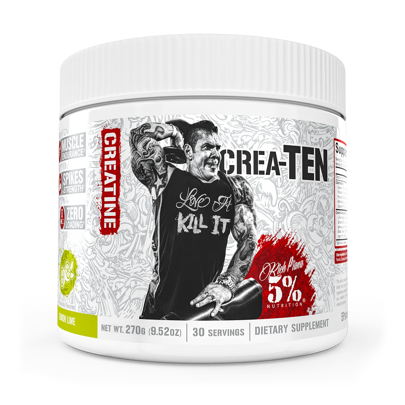 5% Nutrition Crea-Ten 30 serving