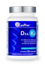 CanPrev - D3+K2 - 120 softgels
