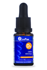 CanPrev - Vitamin D3 1000IU Drops with MCT Base - 15ml