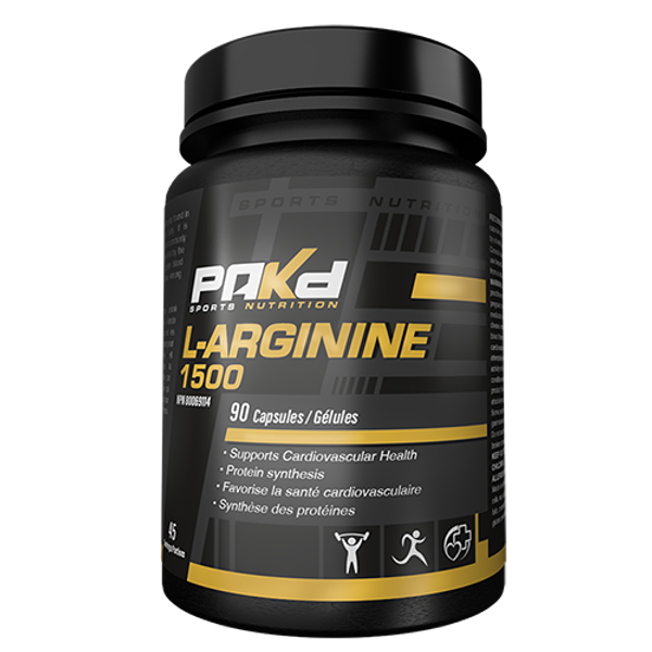 Pakd Sports Nutrition - L-Arginine - 90 caps