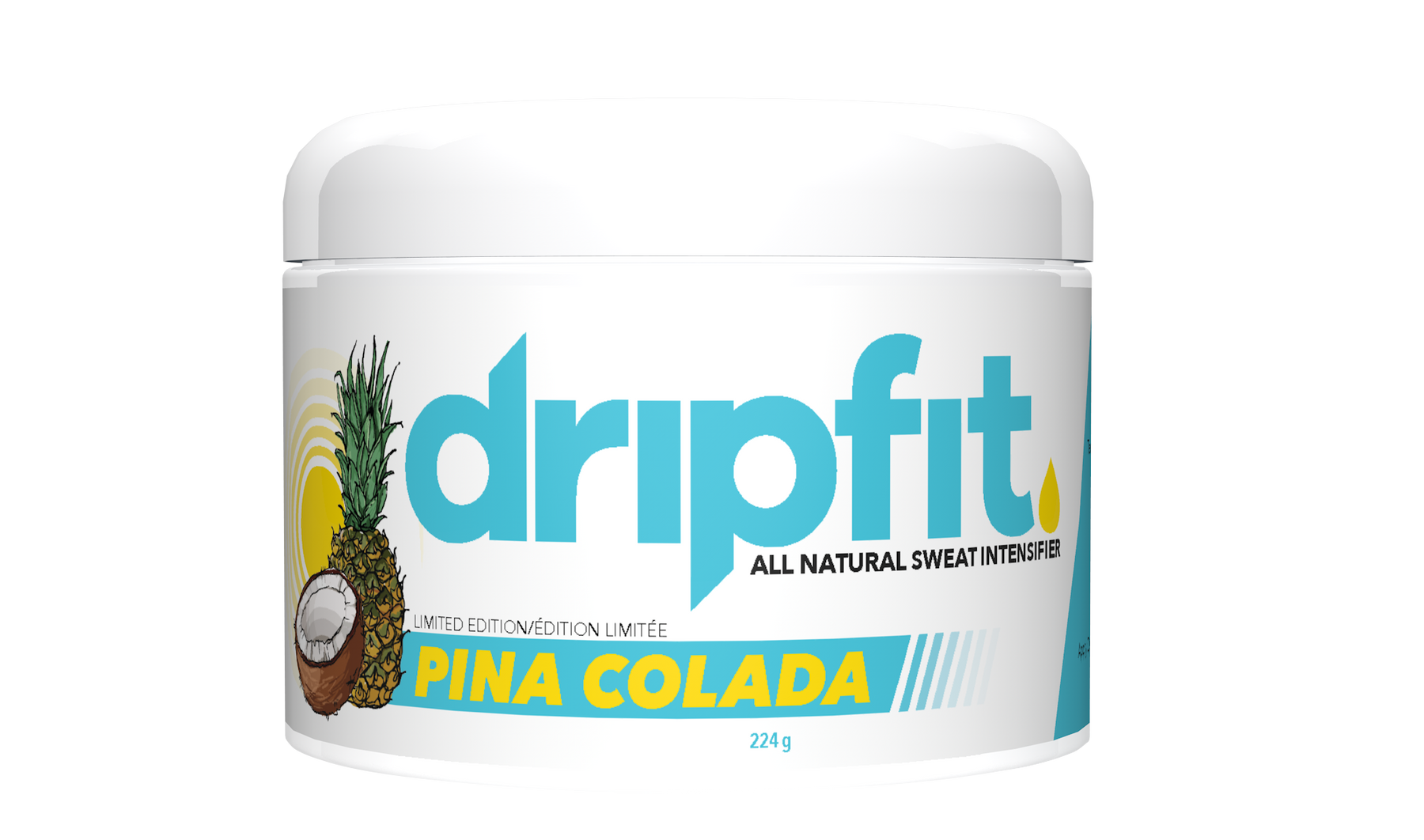 Drip Fit Sweat Intensifier Cream 224g - Pina Colada