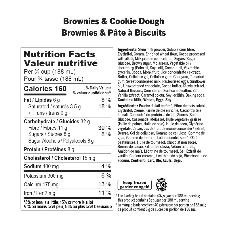 Enlightened - Keto Ice Cream No Sugar Added - 473ml