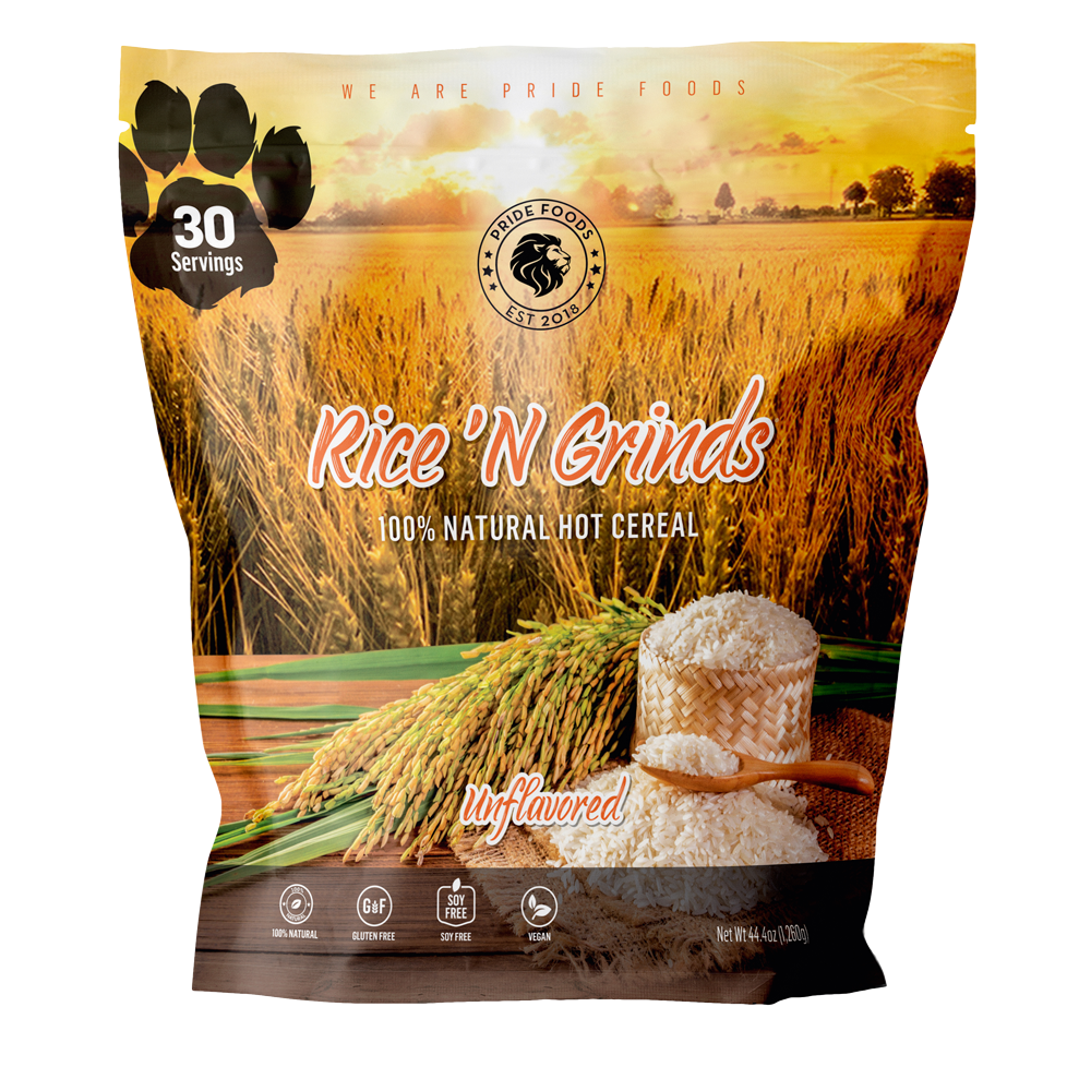 Pride Foods - Rise N Grind Cream of Rice - 30 serving
