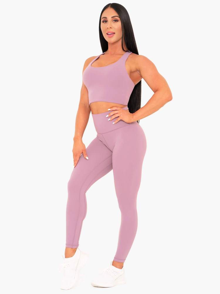 Legging taille haute Ryderwear NKD couleur raisin