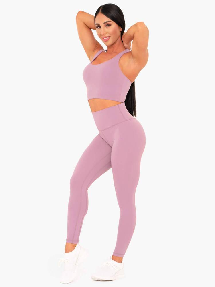 Legging taille haute Ryderwear NKD couleur raisin