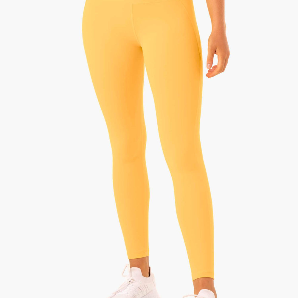 Leggings taille haute Ryderwear Sola couleur mangue