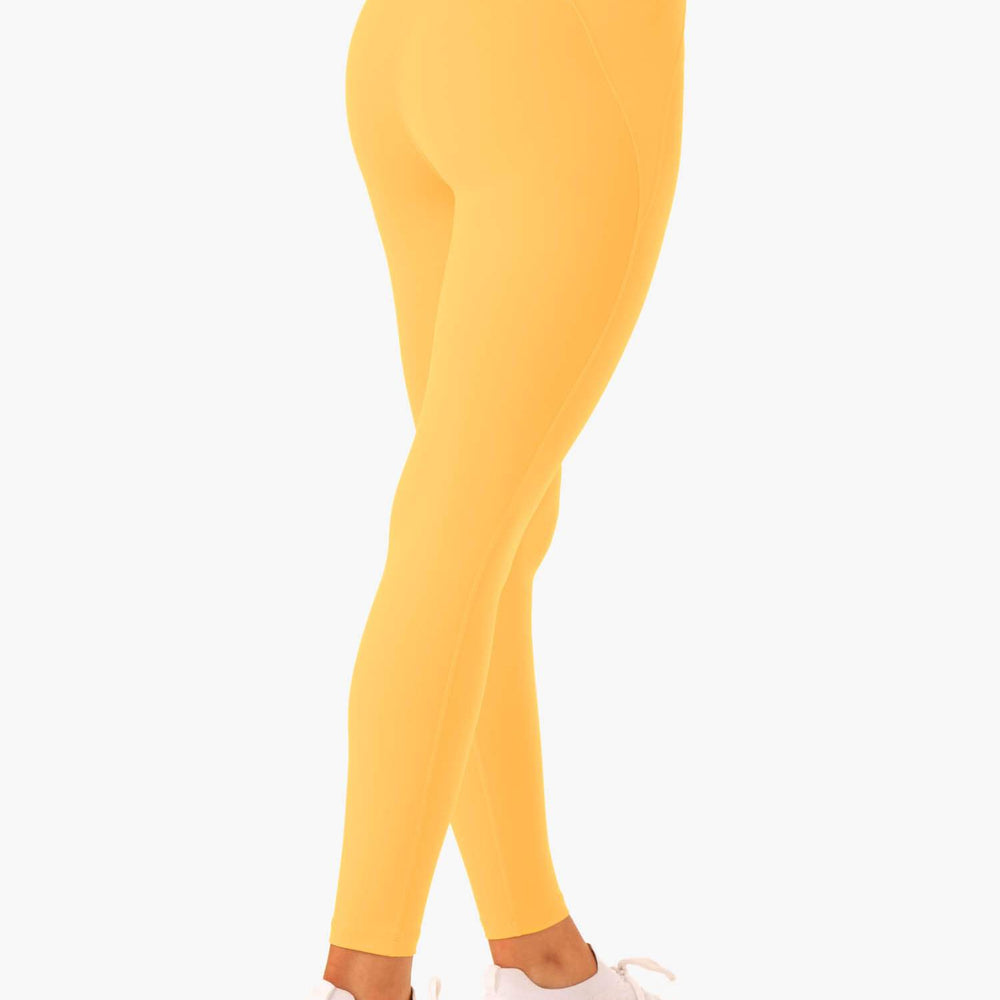 Leggings taille haute Ryderwear Sola couleur mangue