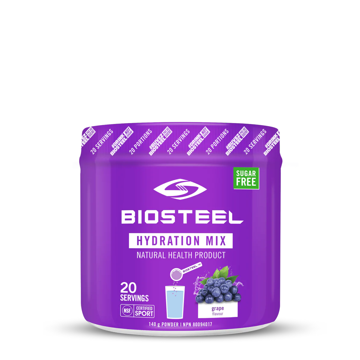 Mélange hydratant BioSteel 140 g