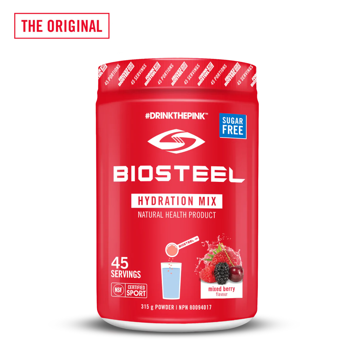 BioSteel Sport Hydratation + Électrolytes 315 g