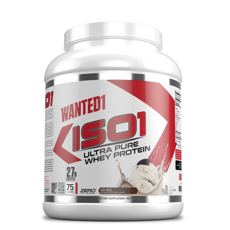 Wanted1 ISO1 - Ultra Pure Whey Isolate Protein - 5lbs