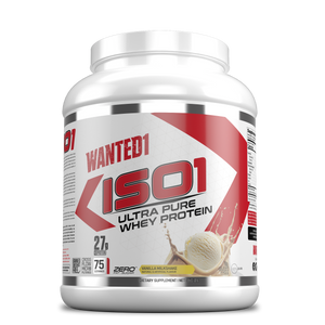 Wanted1 ISO1 - Ultra Pure Whey Isolate Protein - 5lbs