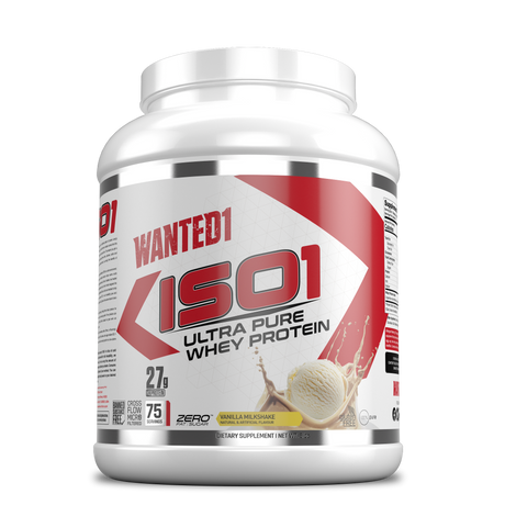 Wanted1 ISO1 - Ultra Pure Whey Isolate Protein - 5lbs