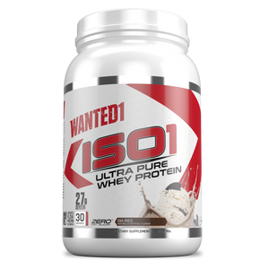 Wanted1 ISO1 - Ultra Pure Whey Isolate Protein - 2lbs
