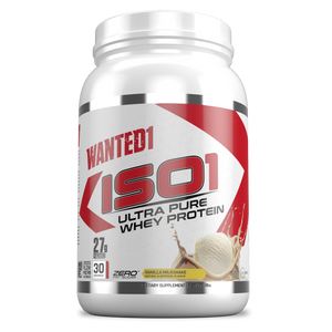 Wanted1 ISO1 - Ultra Pure Whey Isolate Protein - 2lbs