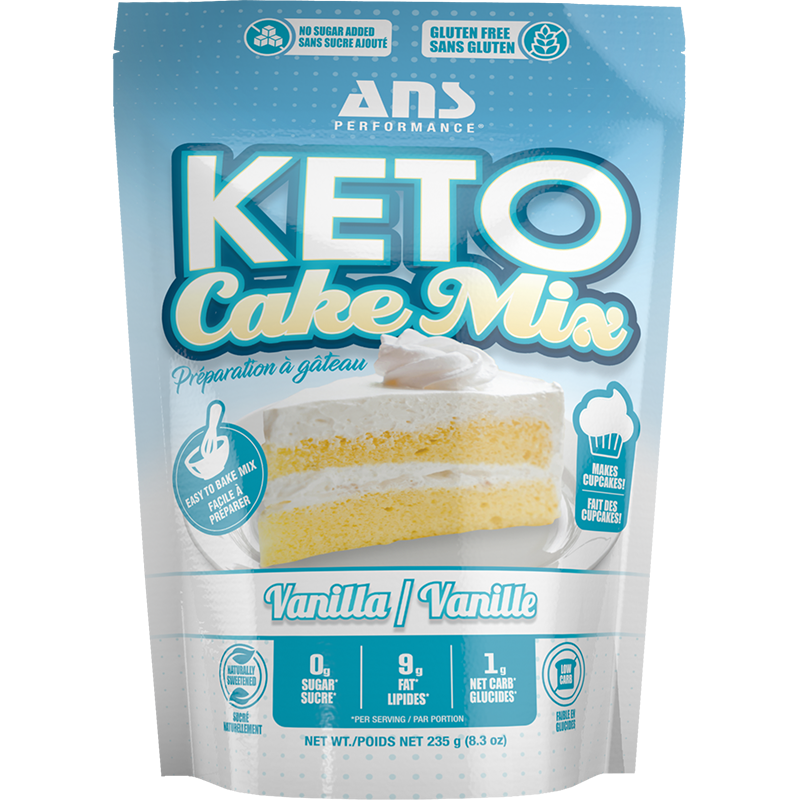 Ans Performance - Keto Cake Mix Vanilla - 235g