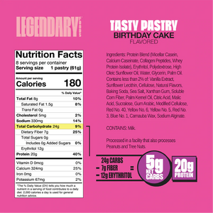 Legendary Foods Tasty Pastry 49g