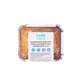 Carb Smart Express - Keto Lemon Poppyseed Mini Loaf