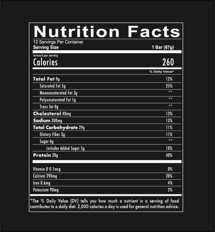 Redcon1 MRE Bar - Meal Replacement (1 Bar/67g)