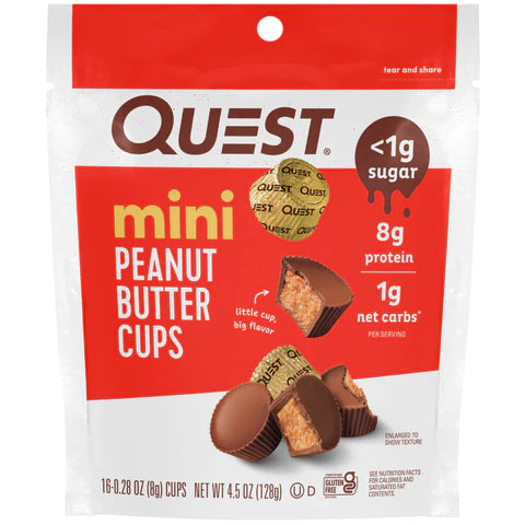 Quest Nutrition - Mini Peanut Butter Cup 128g