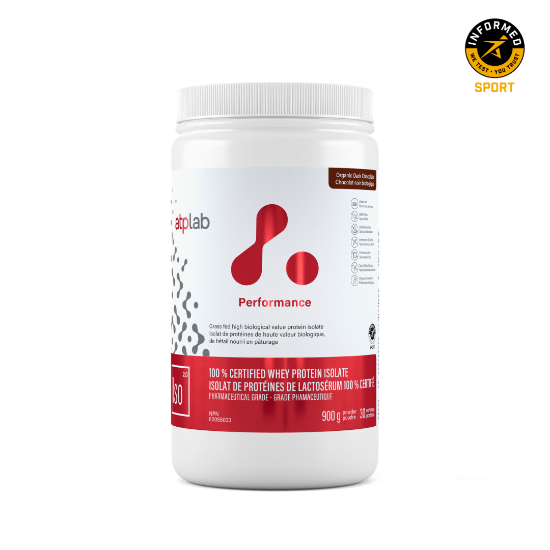 ATP Lab ISO - 100% Certified Whey Protein Isolate -  900g