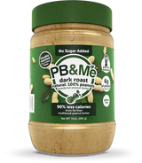 PB&amp;Me - Beurre de cacahuète en poudre - Torréfaction foncée - Sans sucre ajouté - 453 g