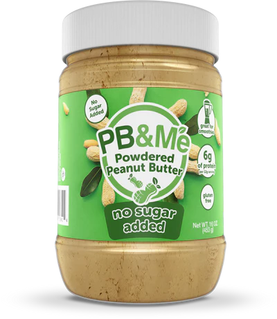 PB&Me - Powdered Peanut Butter - No Sugar Added 453g