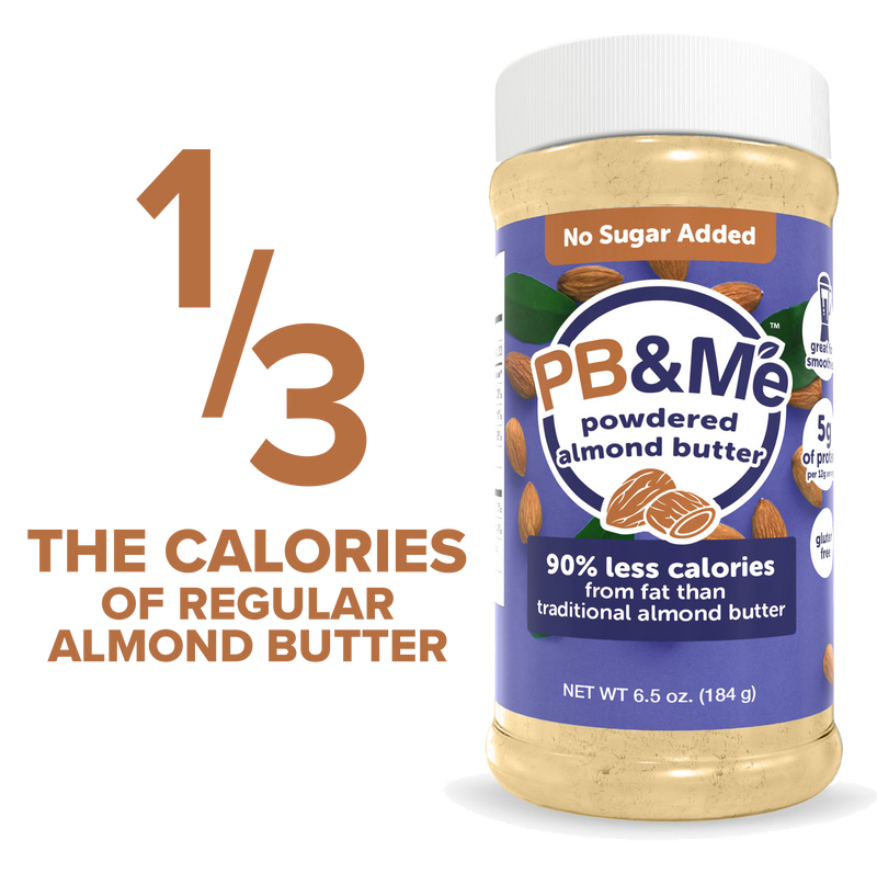 PB&amp;Me - Beurre d'amandes en poudre - Sans sucre ajouté 184 g
