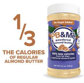 PB&Me - Powdered Almond Butter - No Sugar Added 184g