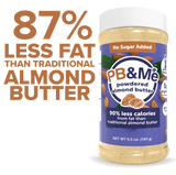 PB&Me - Powdered Almond Butter - No Sugar Added 184g