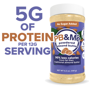 PB&Me - Powdered Almond Butter - No Sugar Added 184g