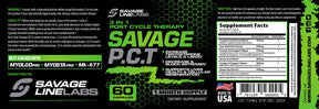 Savage Line Labs -  Savage PCT 60 Caps