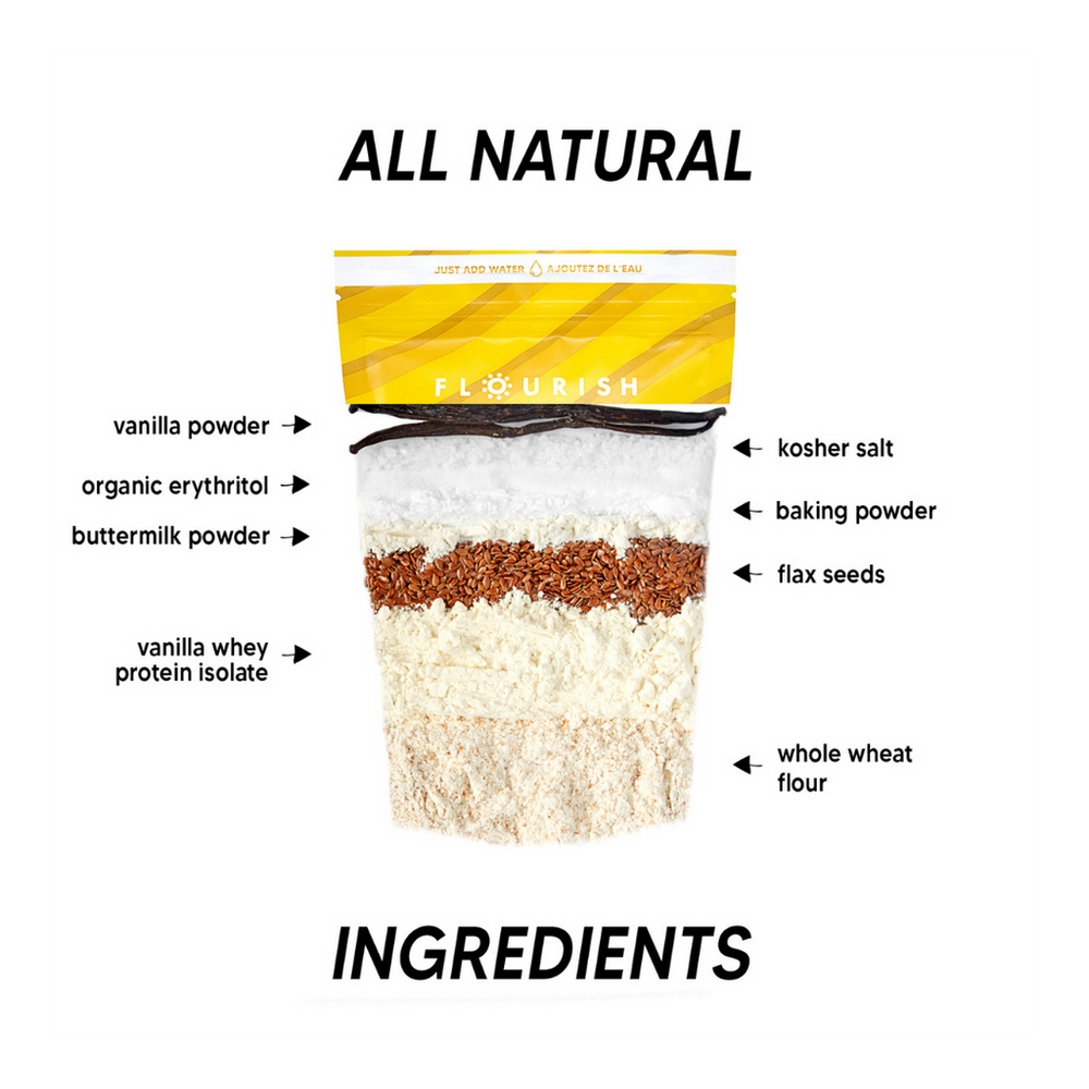 Flourish - Healthy Protein Pancake Mix - 430g