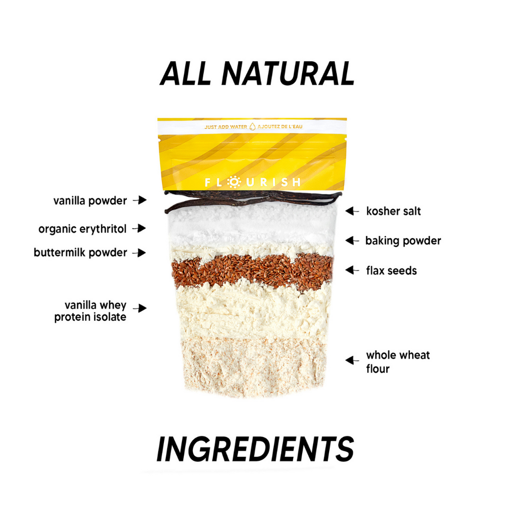 Flourish - Healthy Protein Pancake Mix - 430g