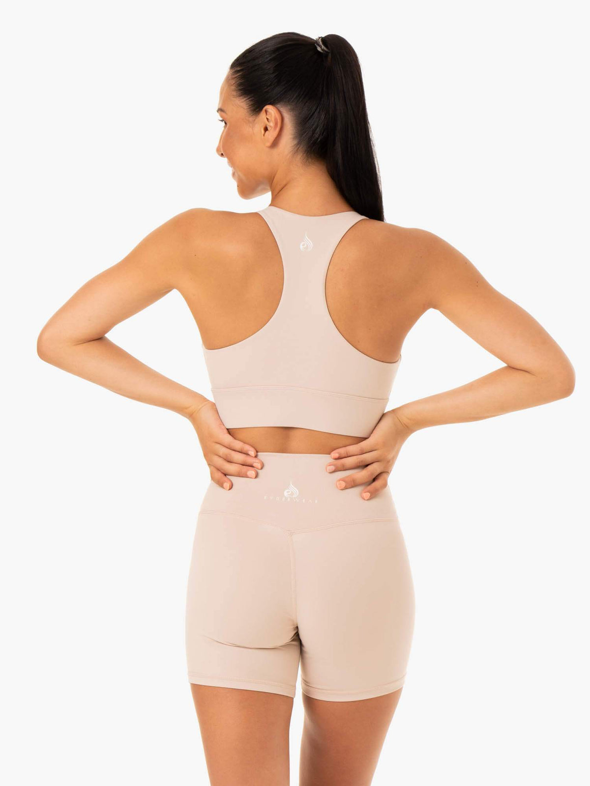 Ryderwear Base Racer Back Sports Bra Mushroom