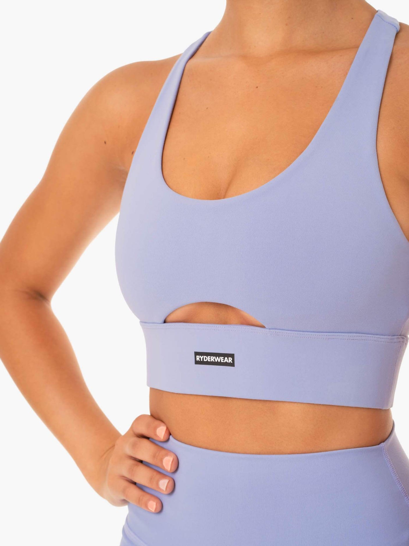 Ryderwear Base Racer Back Sports Bra Purple
