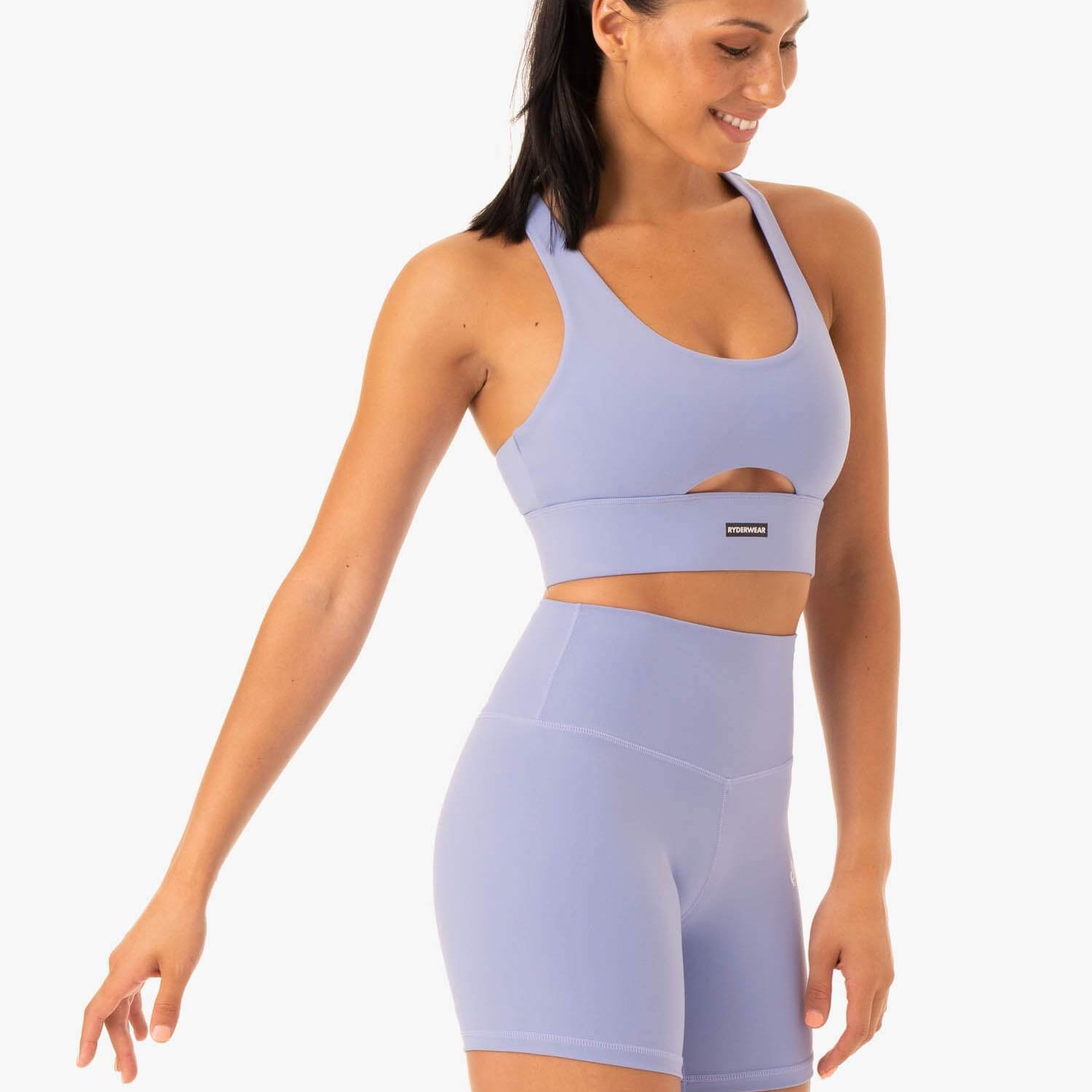 Ryderwear Base Racer Back Sports Bra Purple