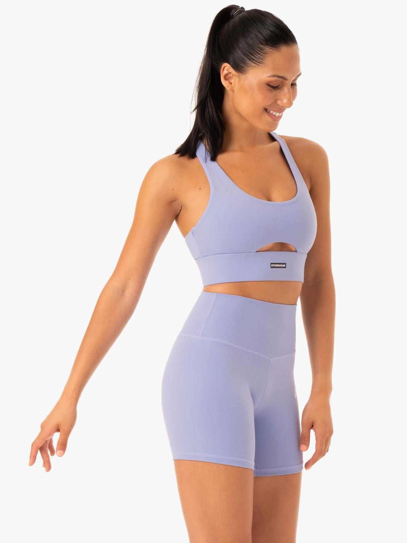 Ryderwear Base Racer Back Sports Bra Purple
