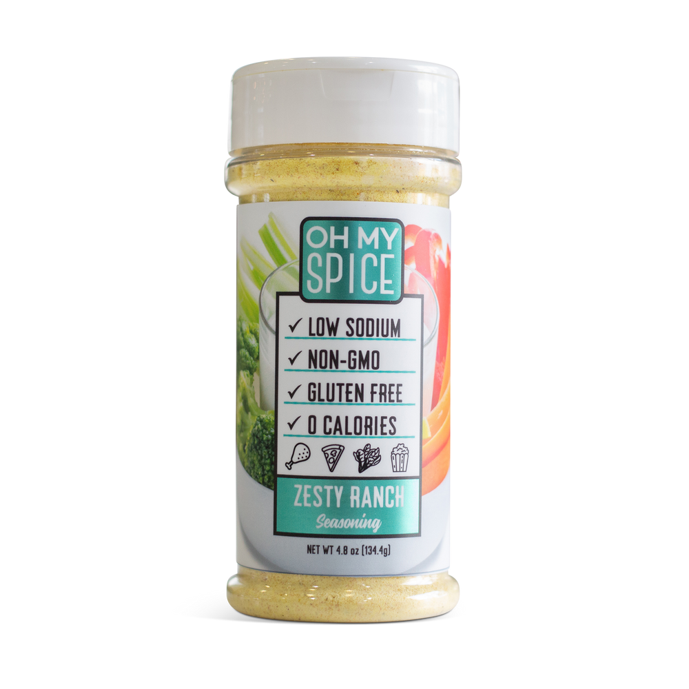Oh My Spice - Assaisonnement riche en saveurs et faible en sodium - 113 g