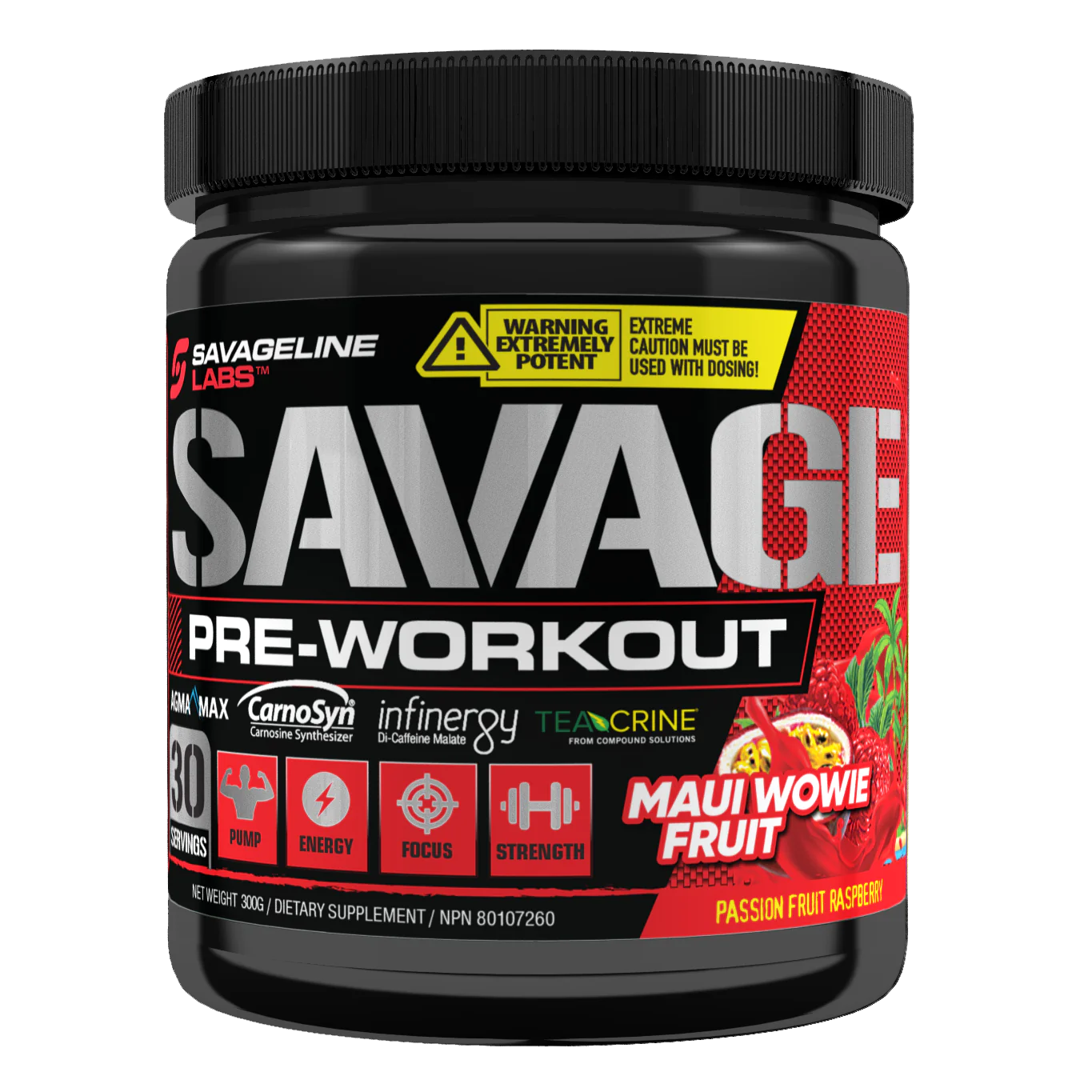 Savage Line Labs - Savage Pre Workout - 30 portions