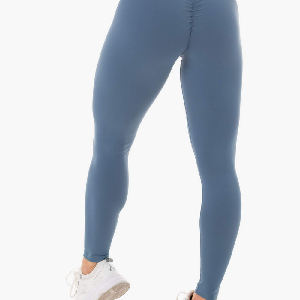 Leggings Ryderwear Staples Scrunch Bum bleu acier