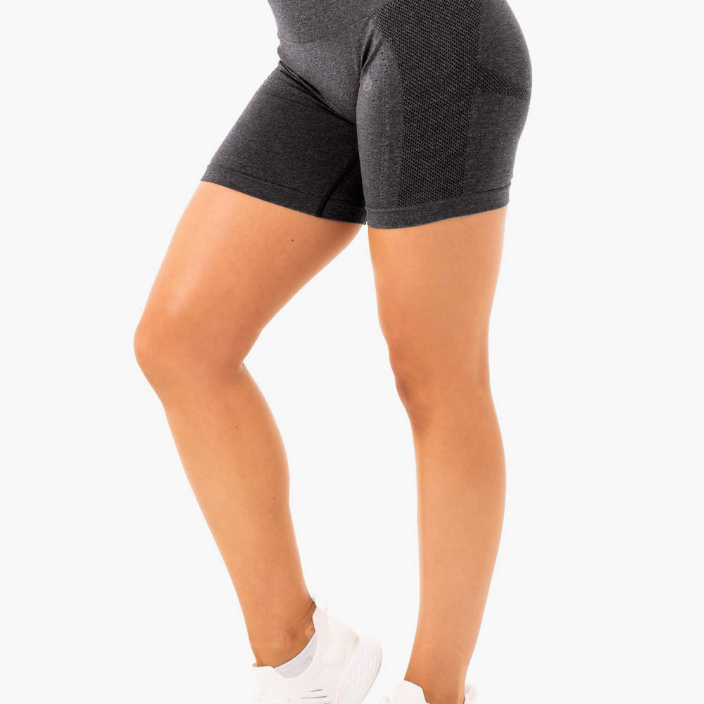 Short Ryderwear Seamless Staples Gris anthracite chiné