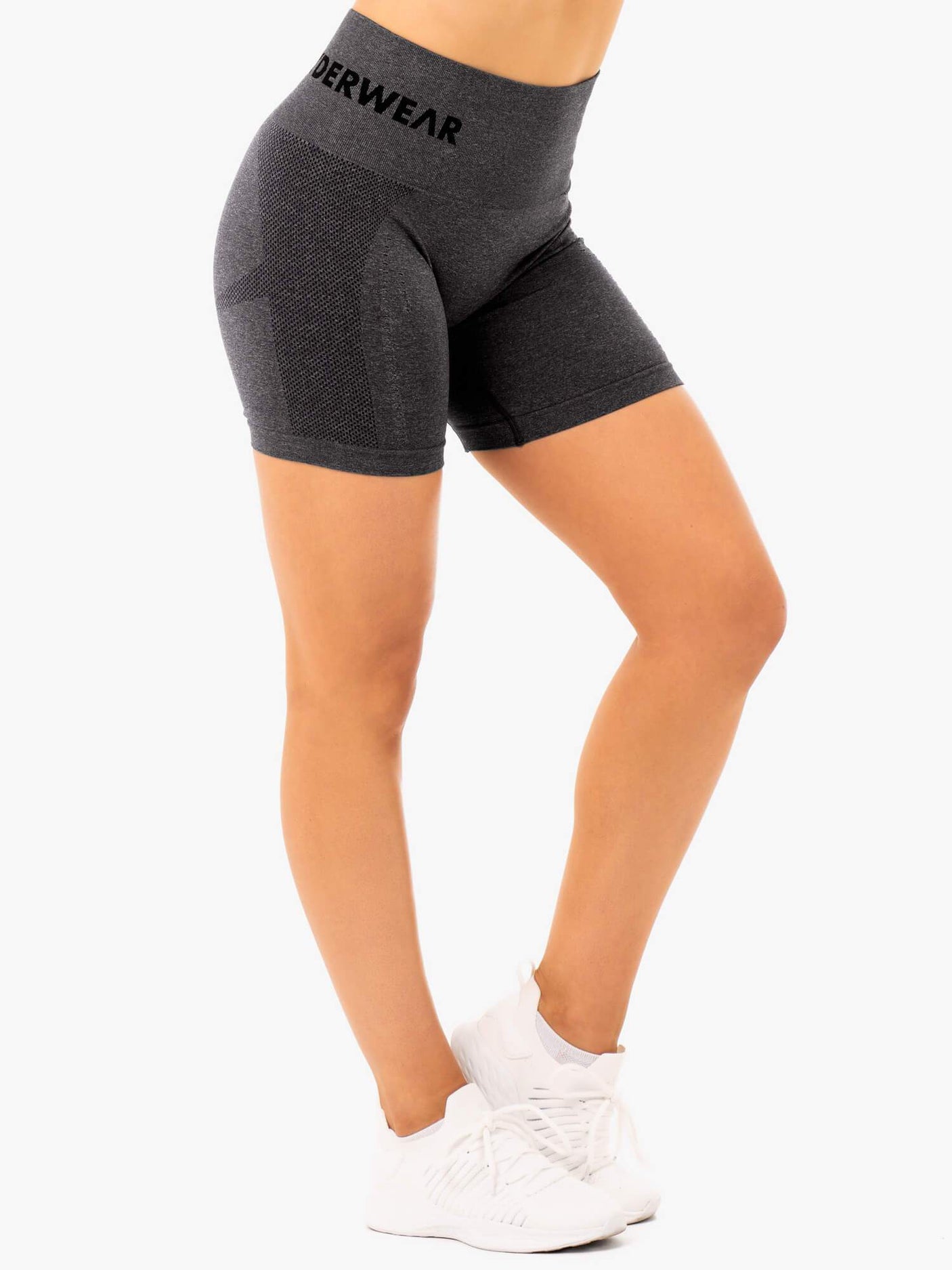 Short Ryderwear Seamless Staples Gris anthracite chiné