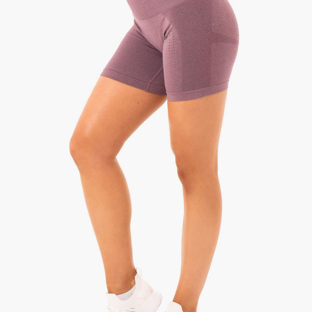 Short Ryderwear Seamless Staples violet chiné