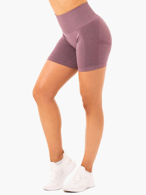 Short Ryderwear Seamless Staples violet chiné