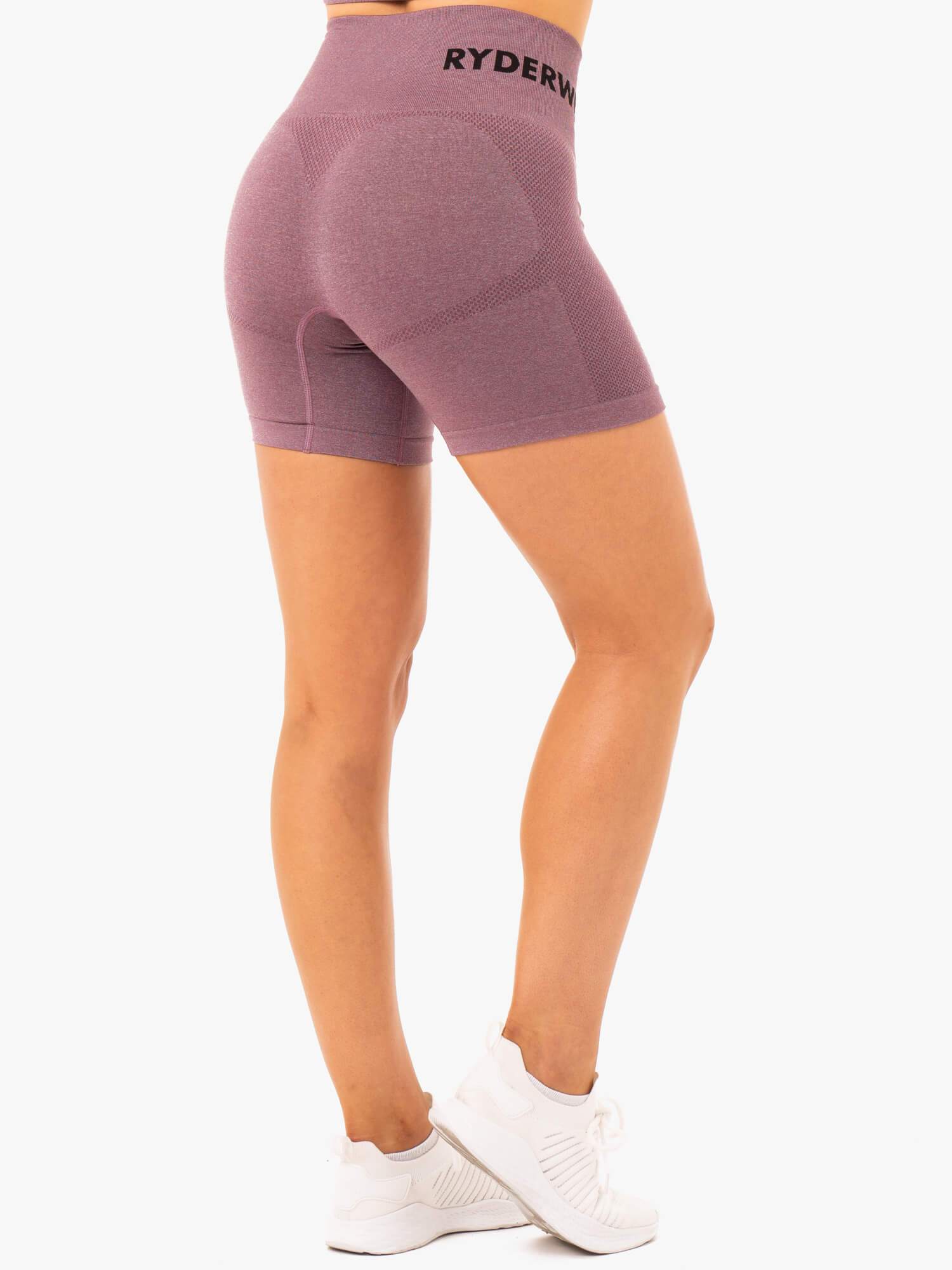 Ryderwear Seamless Staples Shorts Purple Marl