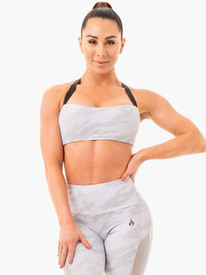 Ryderwear Camo Sport Bra Grey Camo