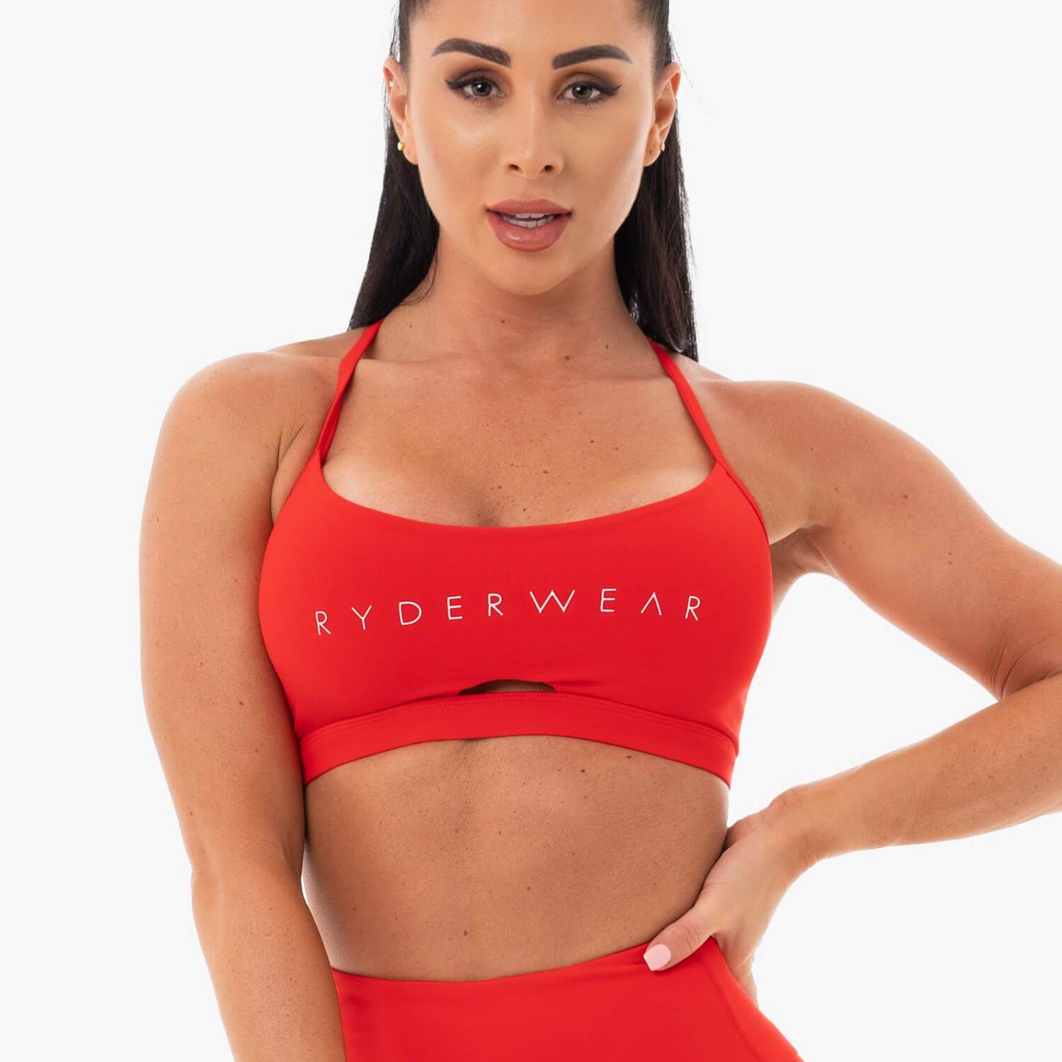 Soutien-gorge de sport Ryderwear Staples rouge