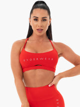 Soutien-gorge de sport Ryderwear Staples rouge