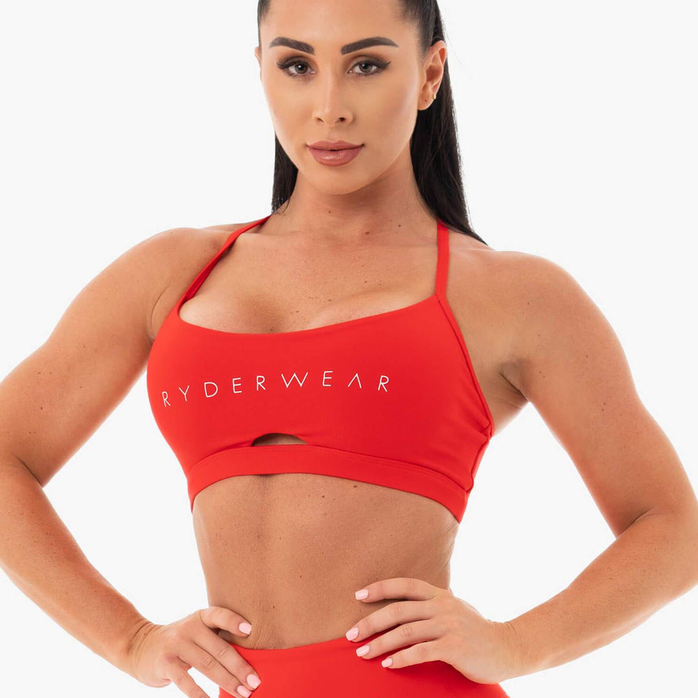 Ryderwear Staples Sports Bra Red