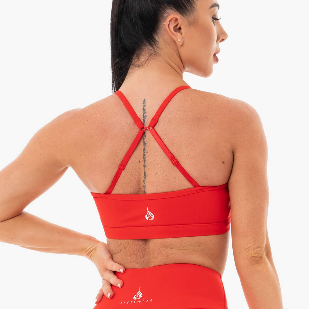 Ryderwear Staples Sports Bra Red